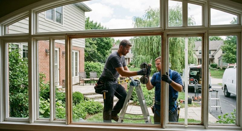 Transom Window Repair in Alpharetta, GA